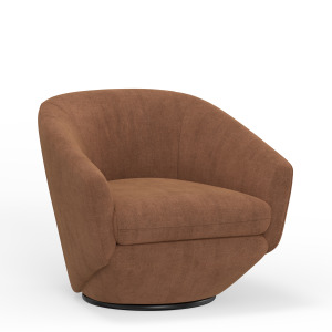 The Twist Elise Rust Swivel Chair