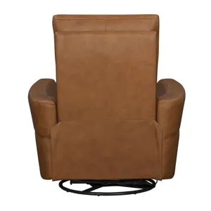 Remmington Vintage Caramel Power Swivel Glider Recliner P2 Two Pack