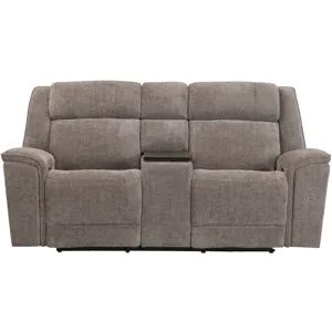 Colton Branson Tweed Power Zero Gravity Sofa and Loveseat with Immersive Audio
