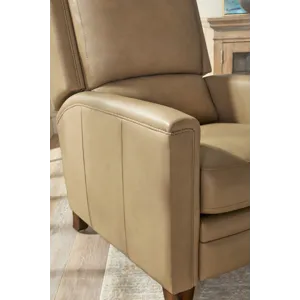 Connor Luxe Latte Power Cordless High Leg Recliner P2 Two Pack