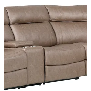 Theon Stokes Toffee Armless Recliner