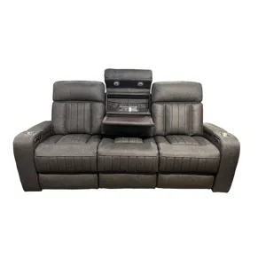 Equinox Mercury Power Reclining Sofa with Drop Down Table