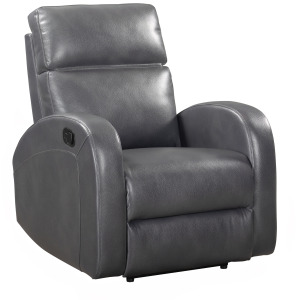 Devin Pebble Grey Manual Recliner