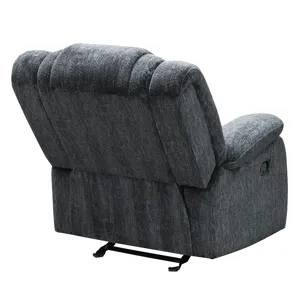 Bolton Misty Storm Manual Reclining Sofa Loveseat and Recliner