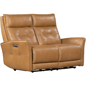 Gershwin Lucca Butterscotch Zero Gravity Power Reclining Loveseat