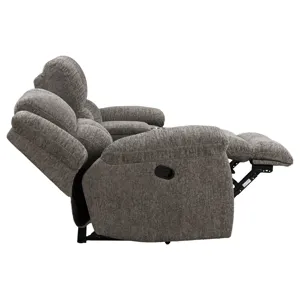 Buster Cabot Stone Manual Reclining Sofa and Loveseat