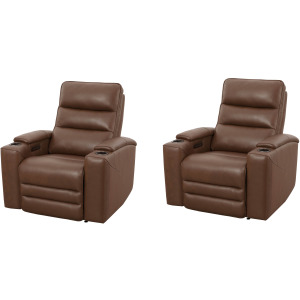 Nexus Autumn Umber Power Zero Gravity Recliner P3 Two Pack