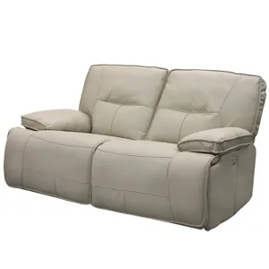 Spartacus Oyster Power Reclining Sofa Loveseat and Recliner