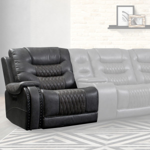 Outlaw Stallion Power Left Arm Facing Recliner