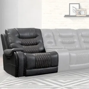Outlaw Stallion Power Left Arm Facing Recliner