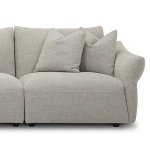 Playful Canes Cobblestone 6 Piece Modular Sectional