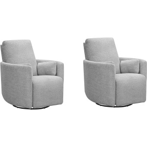 Turner Vincent Fog Manual Swivel Glider Recliner Two Pack