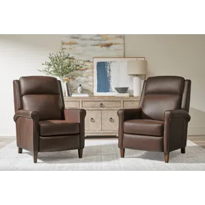 Northfield Walnut Whirl Manual Recliner Two Pack