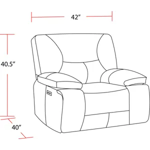 Gladiator Cobalt Zero Gravity Power Recliner Two Pack