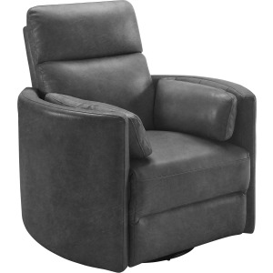 Radius Vintage Slate Power Swivel Glider Recliner