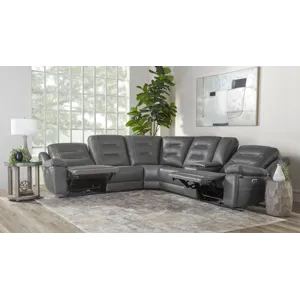 Caldwell Tahoe Charcoal Entertainment Console