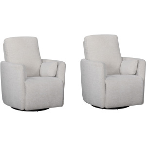 Turner Mascarpone Manual Swivel Glider Recliner Two Pack