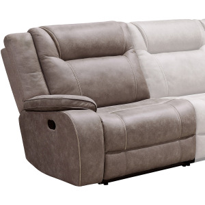 Blake Desert Taupe Manual Left Arm Facing Recliner