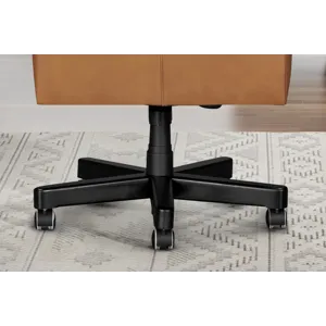Dc132 Renaissance Cayanne Leather Desk Chair
