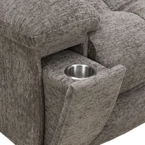 Buster Cabot Stone Manual Reclining Sofa and Recliner