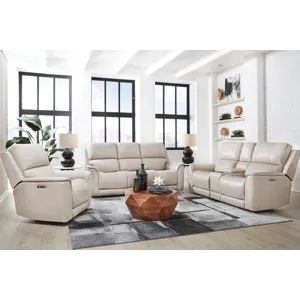 Easton Steamboat Quartz Zero Gravity Power Reclining Sofa Loveseat and Recliner