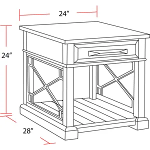 Sundance Smokey Grey Cocktail Table with 2 End Tables
