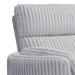 Radius Mega Grey Power Reclining Sofa and Two Recliners