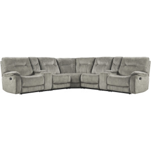 Cooper Shadow Natural 7 Piece Modular Manual Reclining Sectional