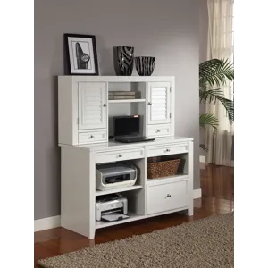 Boca Credenza with Hutch
