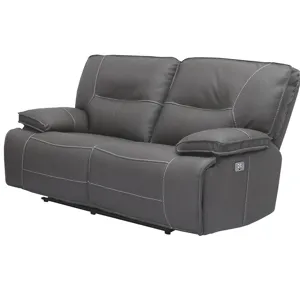 Spartacus Haze Power Reclining Sofa and Loveseat
