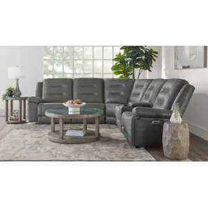 Caldwell Tahoe Charcoal Entertainment Console