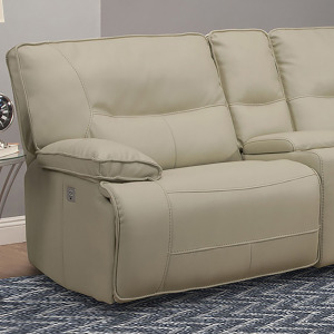 Spartacus Oyster Power Left Arm Facing Recliner