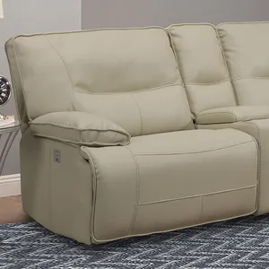 Spartacus Oyster Power Left Arm Facing Recliner