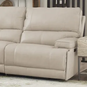 Whitman Verona Linen - Powered By Freemotion Cordless Power Right Arm Facing Recliner