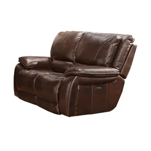 Vail Burnt Sienna Power Reclining Sofa Loveseat and Recliner