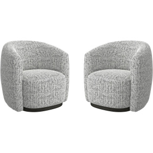 Tatum Nightshade Swivel Accent Chair
