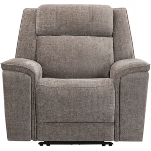 Colton Branson Tweed Power Zero Gravity Sofa and 2 Recliners with Immersive Audio