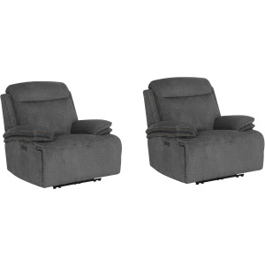 Alpine Airy Midnight Power Zero Gravity Recliner Two Pack
