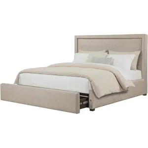 Kennedy Balanced Fossil King Storage Bed