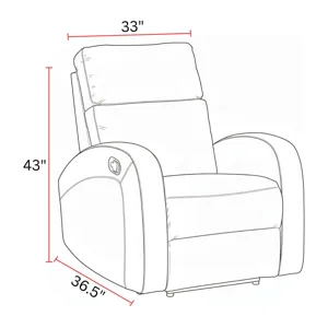 Devin Pebble Brown Manual Recliner Two Pack