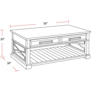 Sundance Smokey Grey Cocktail Table with 2 End Tables