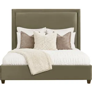 Kimberly Mystical Moss Queen Bed 5/0