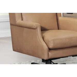 Dc132 Renaissance Clay Leather Desk Chair