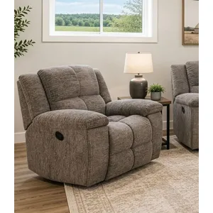Buster Cabot Stone Recliner Two Pack