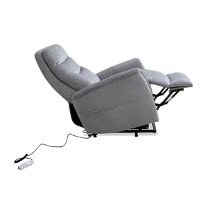 Gemini Capri Silver Power Lift Recliner with Articulating Headrest Two Pack