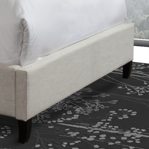 Jamie Flour California King Footboard and Rails