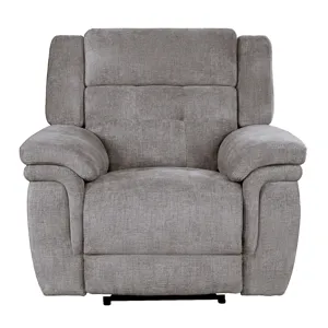 Richland Bristol Grey Power Reclining Sofa and Two Recliners