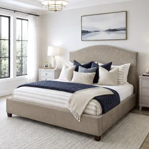 Gina Rosemont Stone King Bed 6/6
