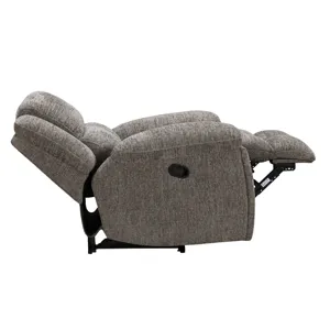 Buster Cabot Stone Manual Reclining Sofa and Recliner