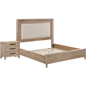 Breckenridge Bedroom Queen Bed with Nightstand